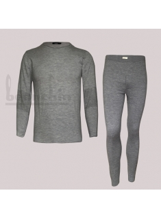 羊绒提花圆领暖衣套12N03